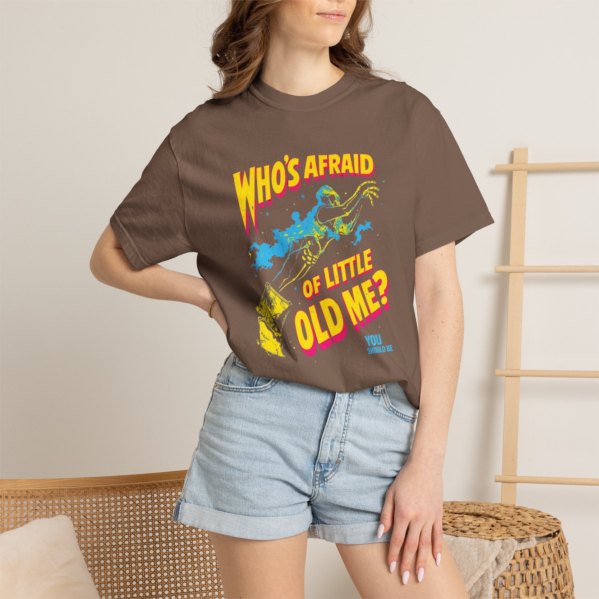Vintage Who's Afraid of a Little Old Me Shirt