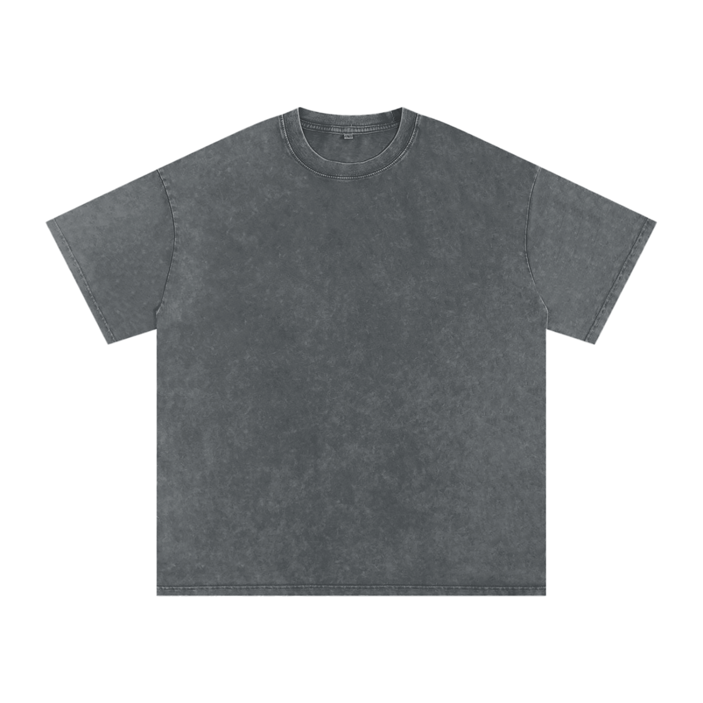 Vintage Fern Washed Oversized Back Print T-Shirt