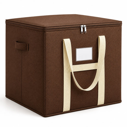 Brown foldable storage bag product image