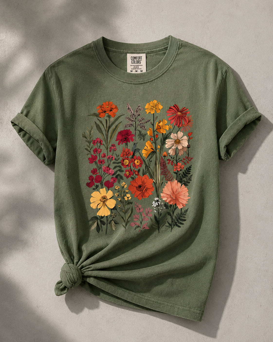 Wildflower Vintage Floral Tee