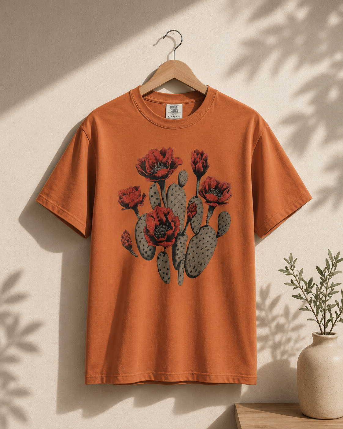 Cactus Bloom Flower Shirt