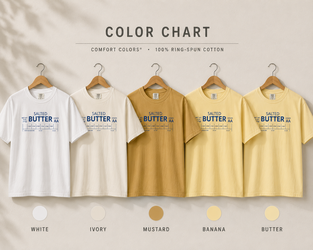 Salted Butter Measurement Shirt