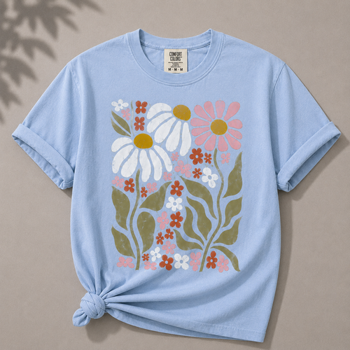 Cottagecore Wildflower Tee