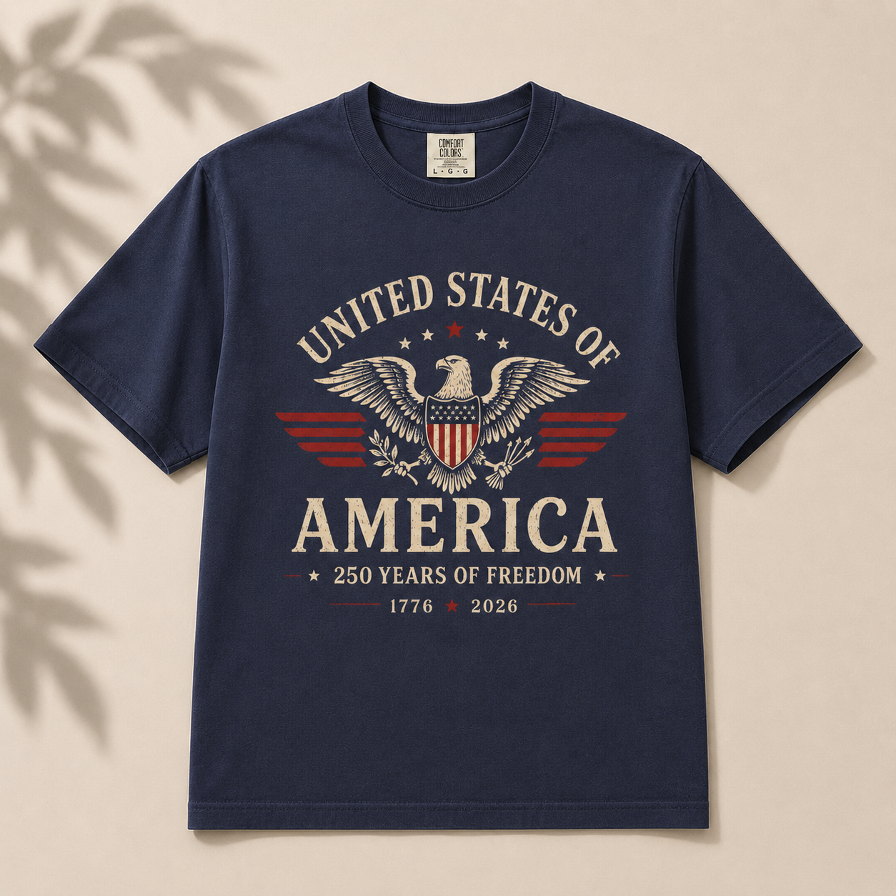 American Patriotic Shirt, USA 250th Anniversary Tee