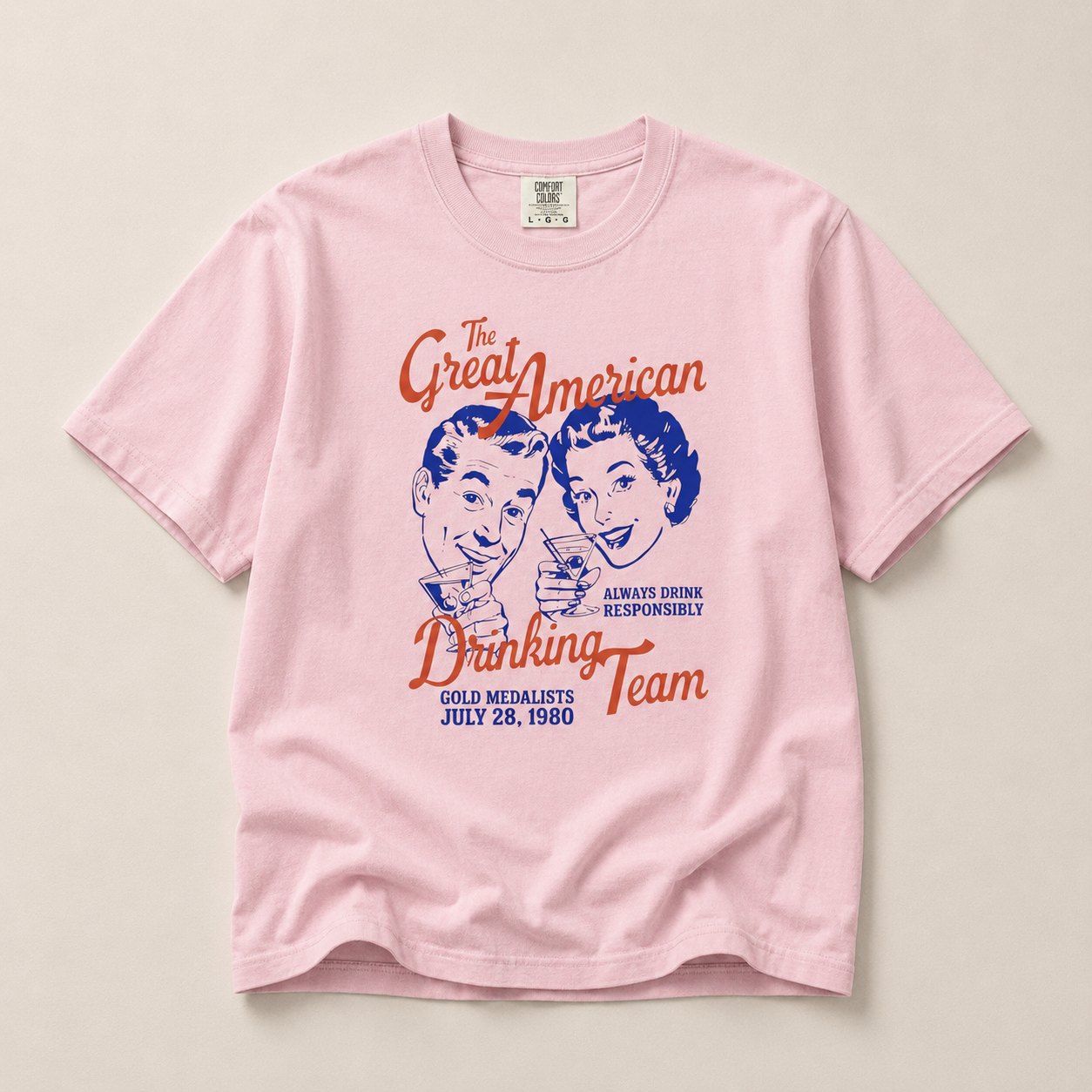 Vintage Drinking Team Shirt