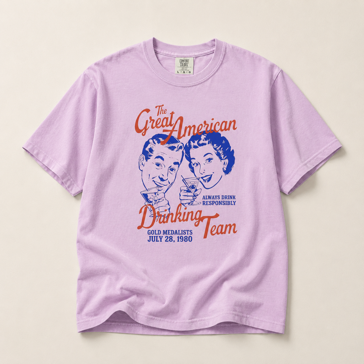 Vintage Drinking Team Shirt