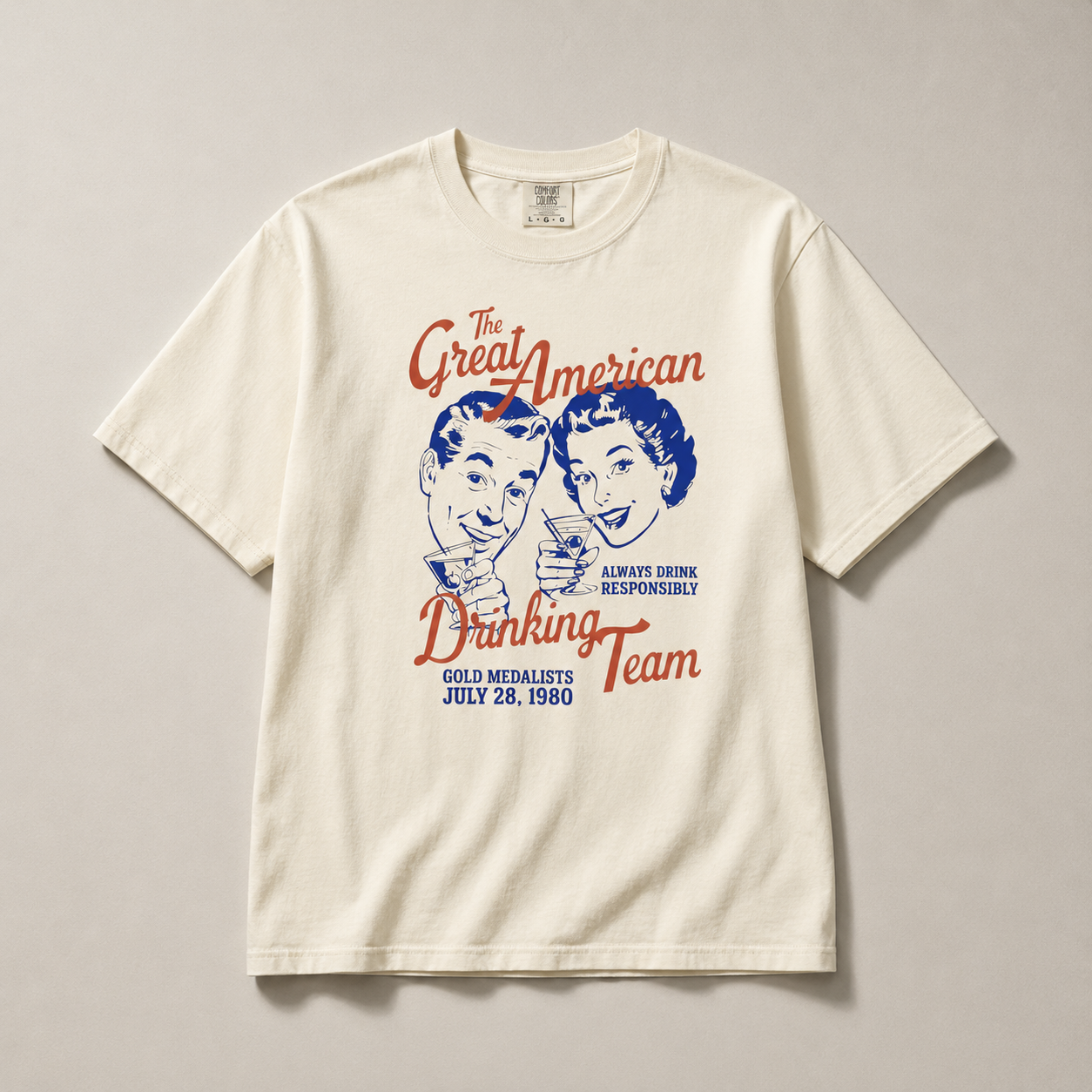 Vintage Drinking Team Shirt