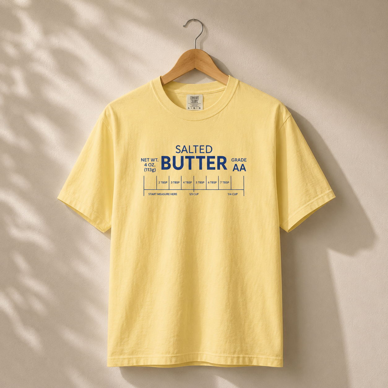 Salted Butter Measurement Shirt