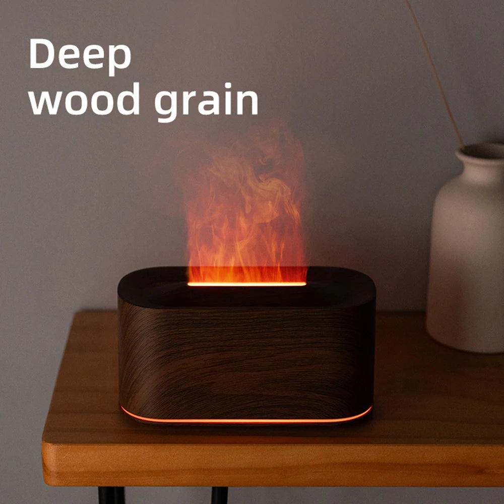 Flame Effect Aroma Diffuser & Humidifier