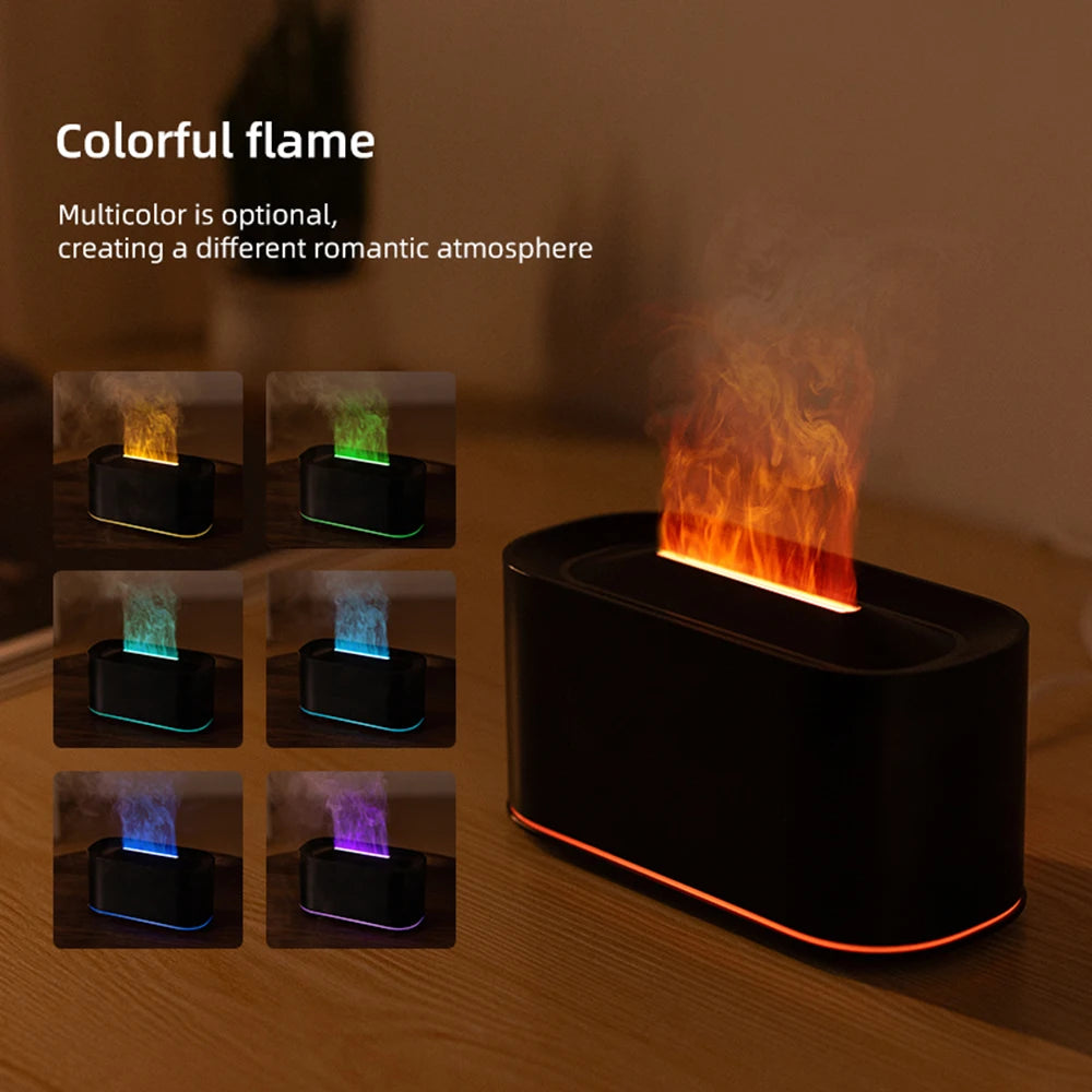 Flame Effect Aroma Diffuser & Humidifier