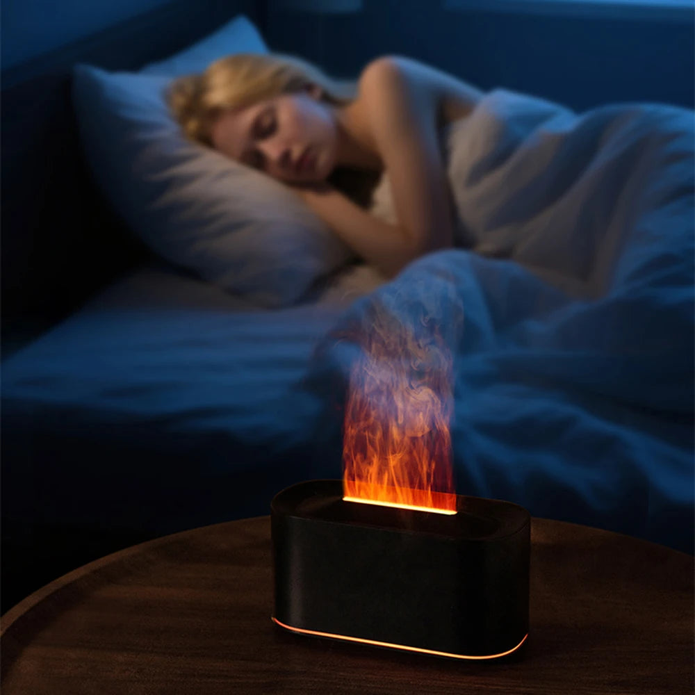 Flame Effect Aroma Diffuser & Humidifier