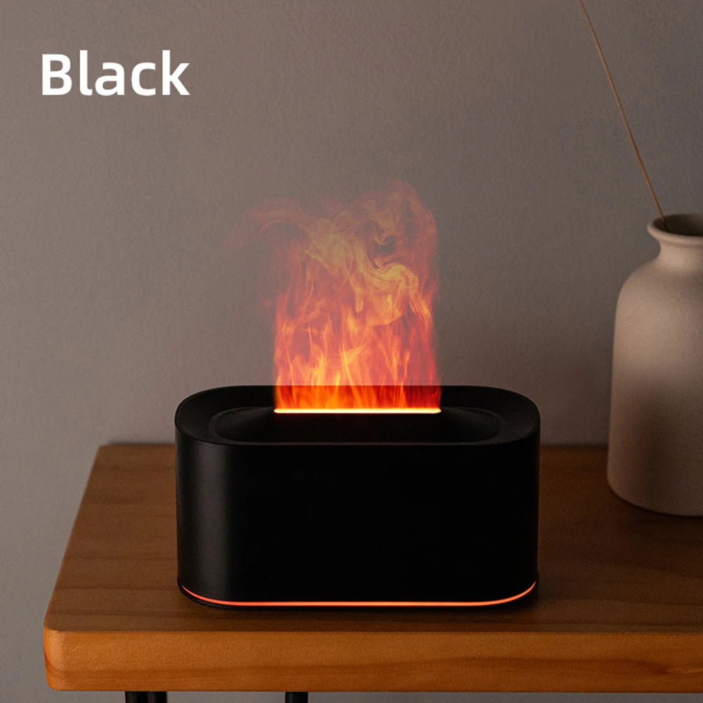 Flame Effect Aroma Diffuser & Humidifier