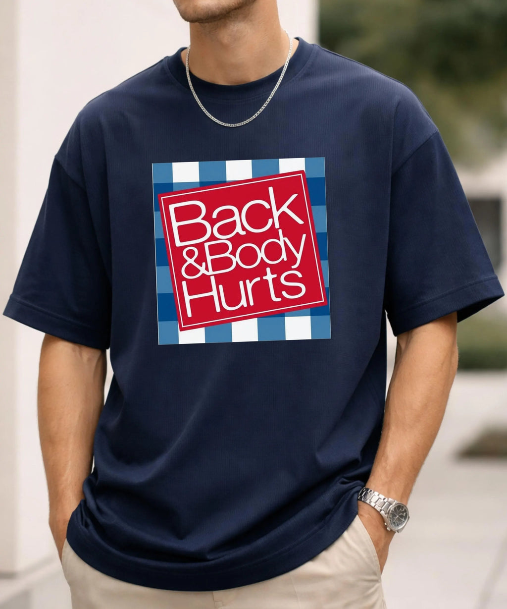 Funny Back Pain Graphic Tee