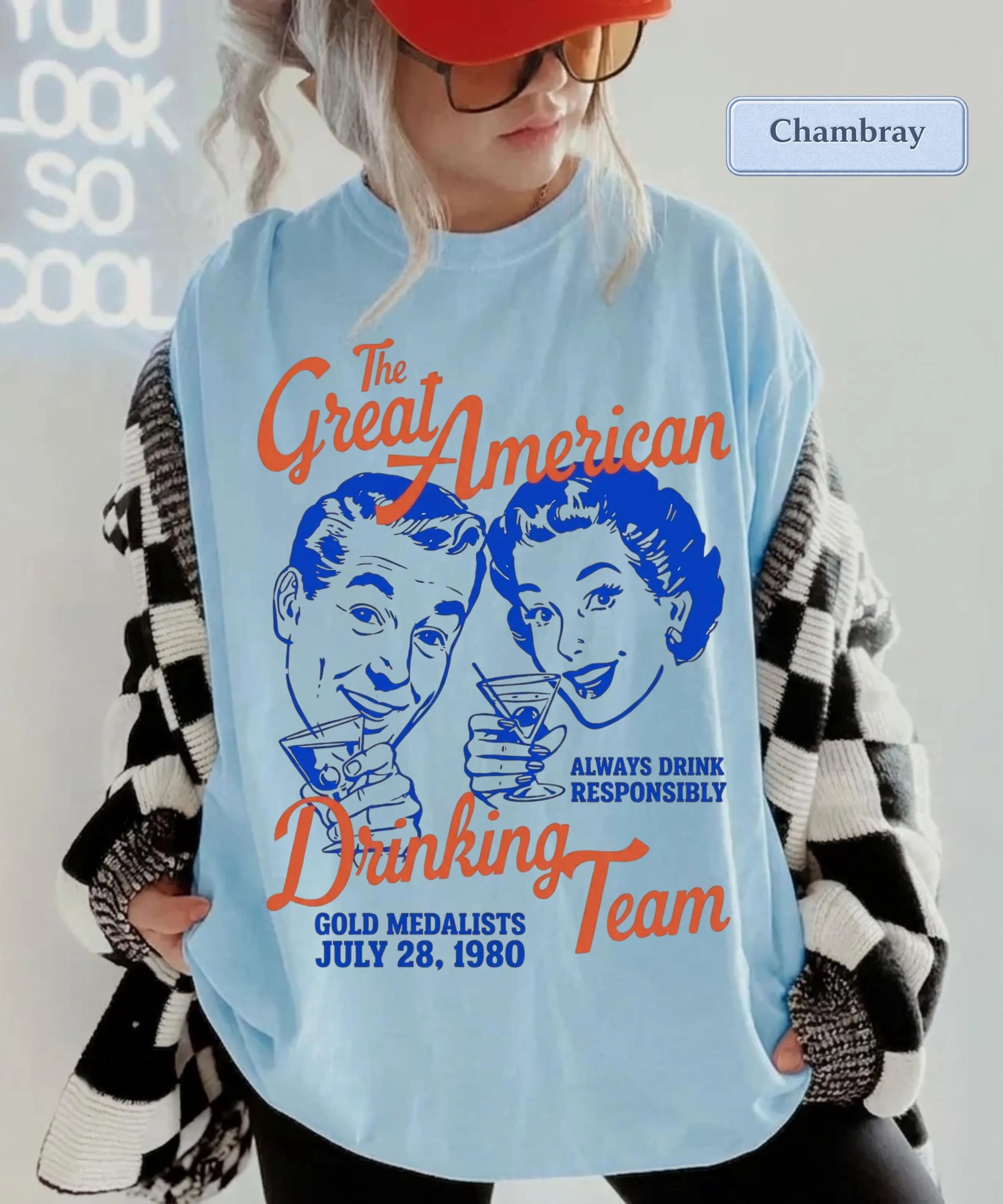 Vintage Drinking Team Shirt