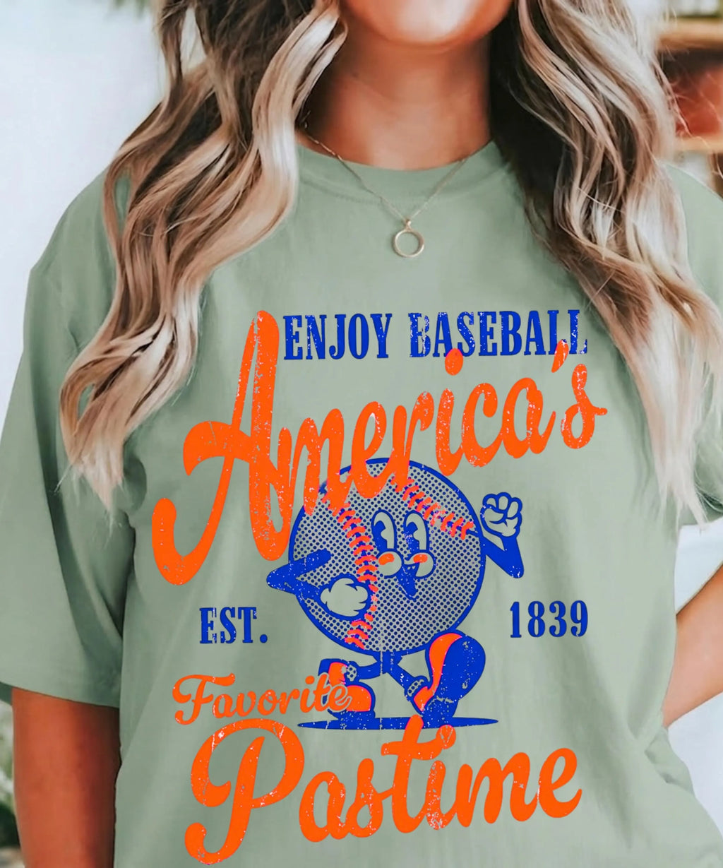 Retro Sports Baseball Shirt