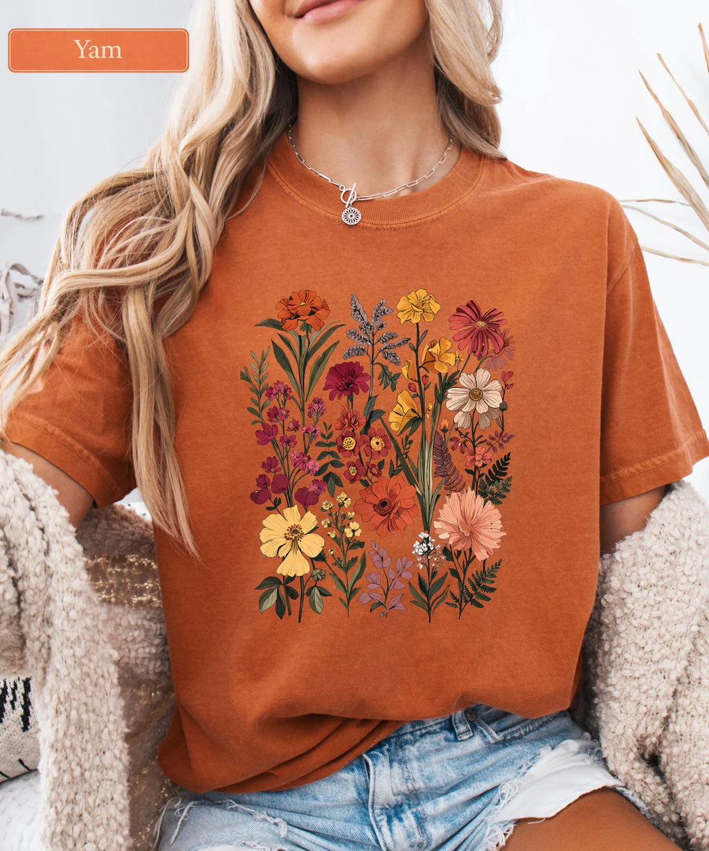Wildflower Vintage Floral Tee