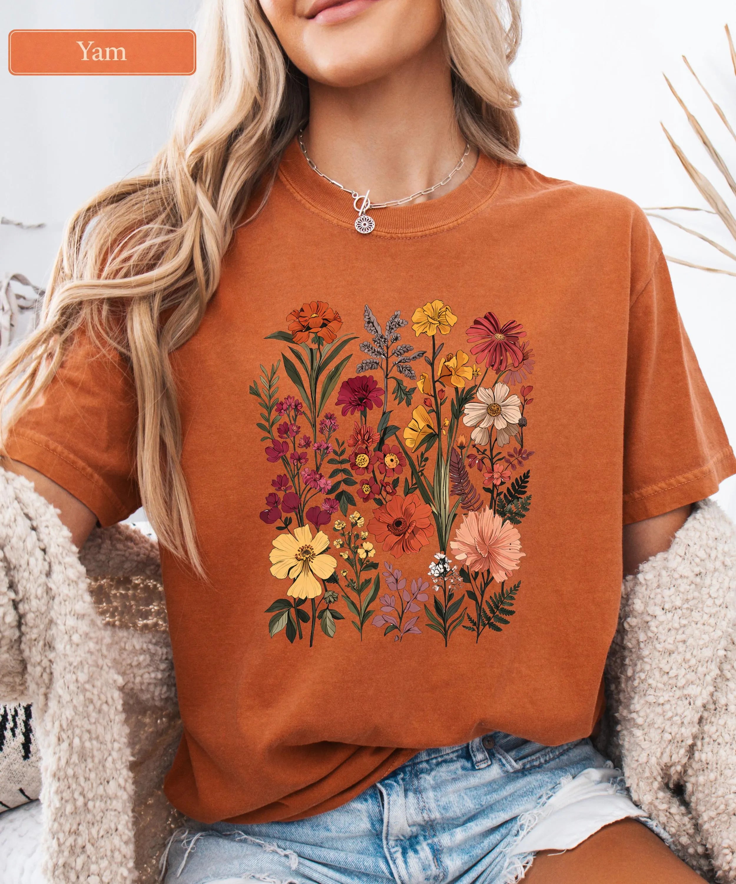 Wildflower Vintage Floral Tee