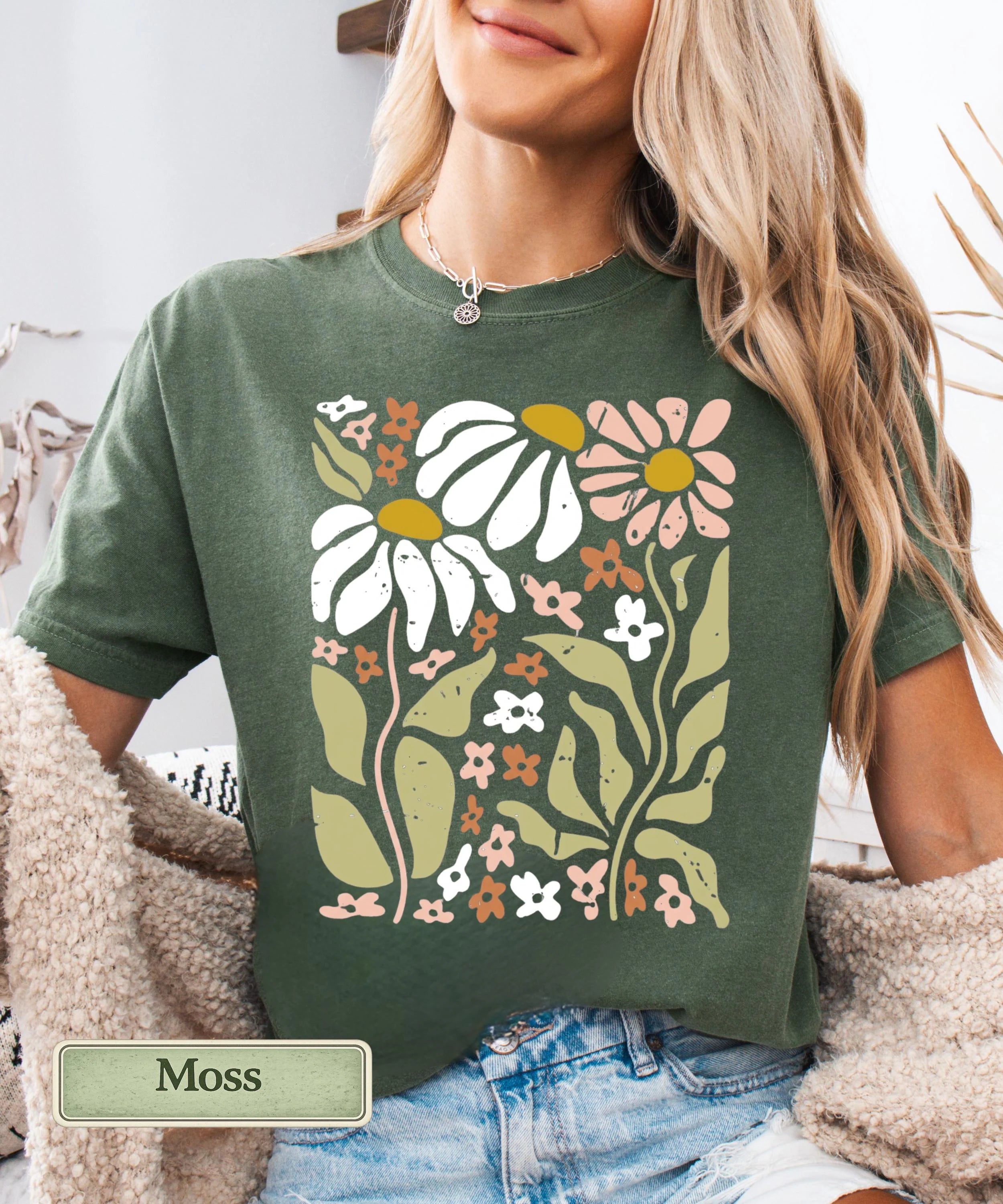 Cottagecore Wildflower Tee